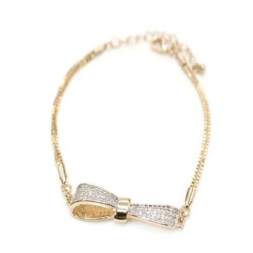 PULSERA BITONO CRYSTIME