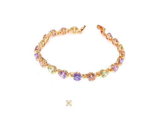 PULSERA CHAPA CRYSTIME