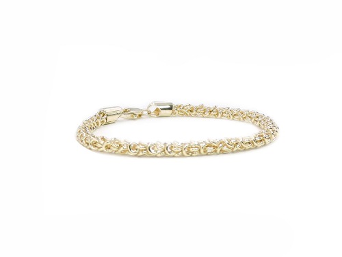 PULSERA CHAPA GOLDEN CHAIN