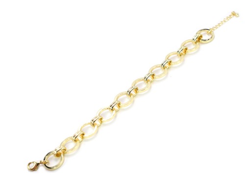 PULSERA CHAPA GOLDEN CHAIN