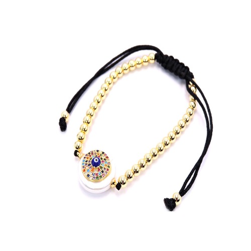 PULSERA CHAPA GOLDEN RAINBOW