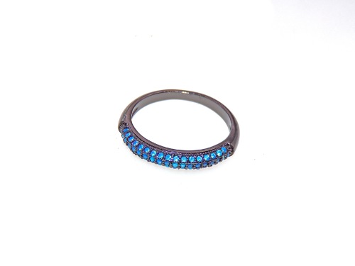 ANILLO  RODIO CRYSTIME