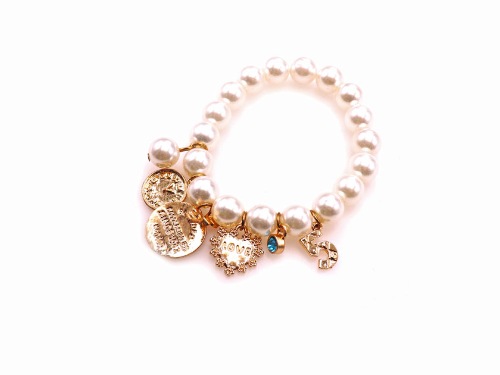 PULSERA CHAPA PEARLTIME