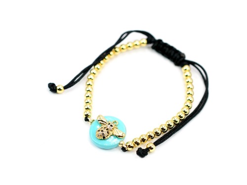 PULSERA CHAPA PEARLTIME