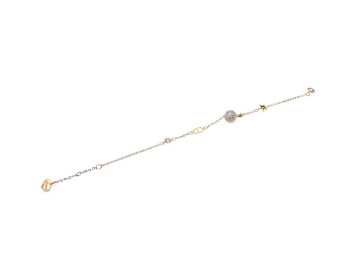 PULSERA CHAPA CRYSTIME