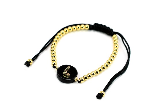 PULSERA CHAPA GOLDEN RAINBOW