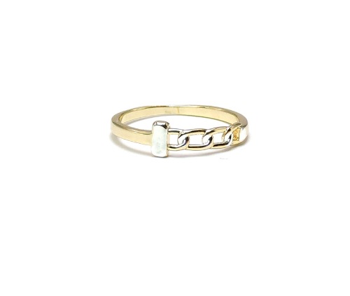 ANILLO  CHAPA GOLDEN CASTING