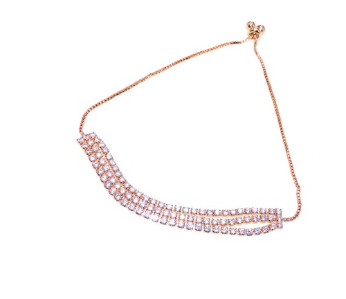 PULSERA CHAPA CRYSTIME