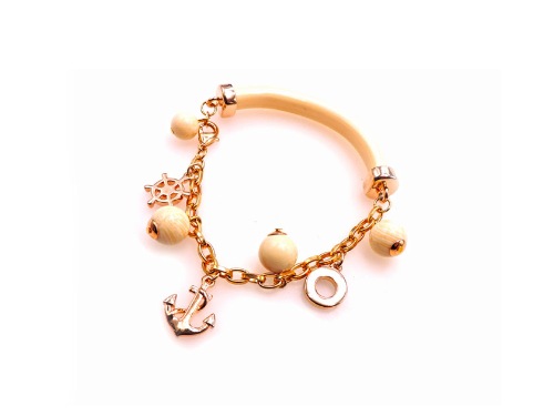 PULSERA CHAPA PEARLTIME