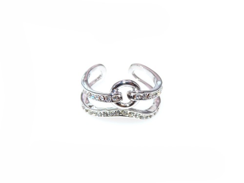 ANILLO  RODIO GOLDEN ROD