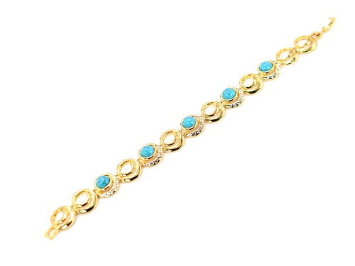 PULSERA CHAPA GOLDEN CHAIN