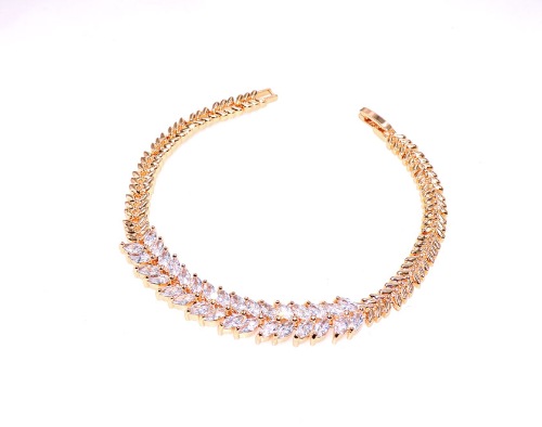 PULSERA CHAPA CRYSTIME