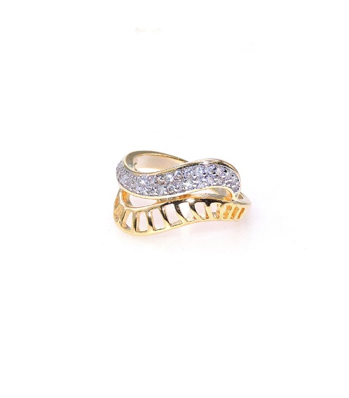 ANILLO  BITONO CRYSTIME