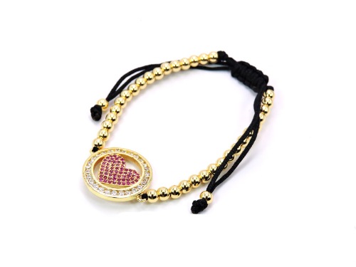 PULSERA CHAPA GOLDEN RAINBOW