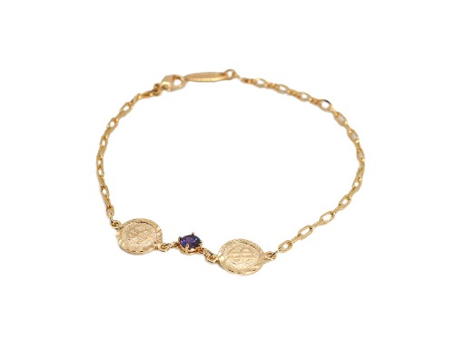PULSERA CHAPA CRYSTIME