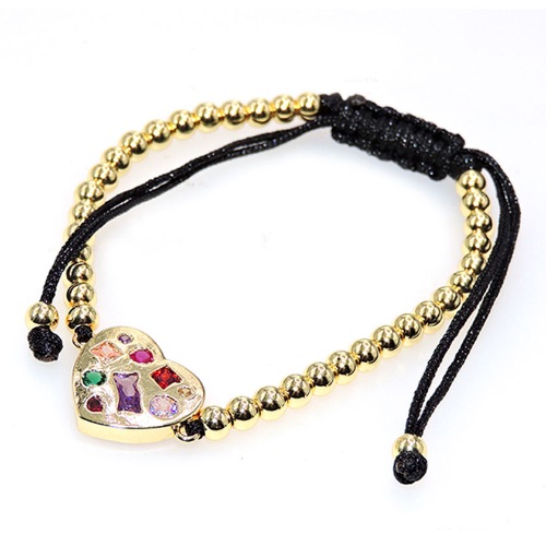 PULSERA CHAPA GOLDEN RAINBOW