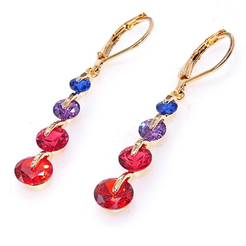 ARETE LARGO CHAPA GOLDEN RAINBOW