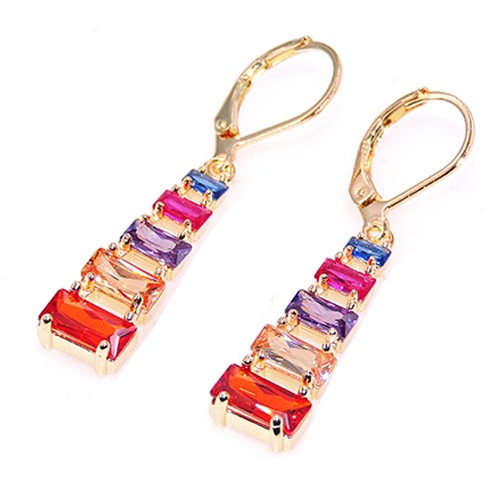 ARETE LARGO CHAPA GOLDEN RAINBOW