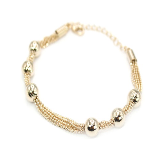PULSERA CHAPA GOLDEN CASTING