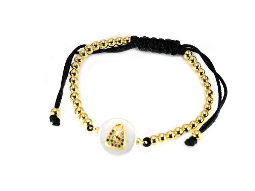 PULSERA CHAPA PEARLTIME