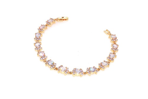 PULSERA CHAPA CRYSTIME