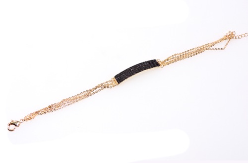 PULSERA CHAPA CRYSTIME
