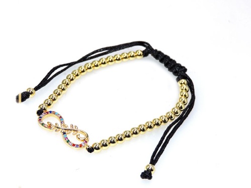 PULSERA CHAPA GOLDEN RAINBOW