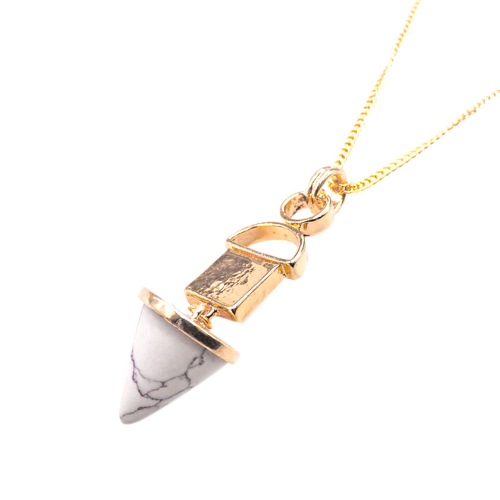 COLLAR CHAPA GOLDEN STONE