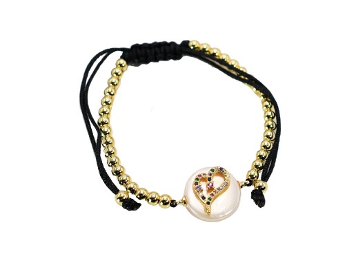 PULSERA CHAPA PEARLTIME