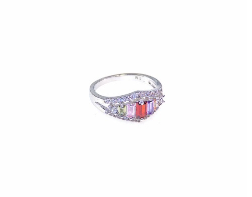 ANILLO  RODIO GOLDEN ROD