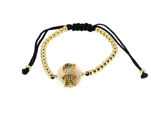 PULSERA CHAPA PEARLTIME