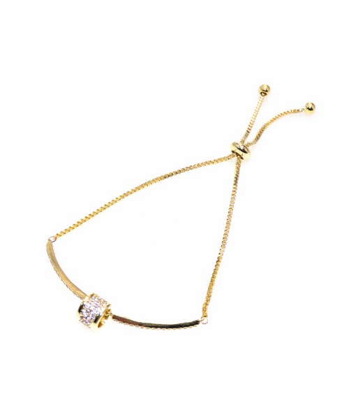 PULSERA CHAPA CRYSTIME