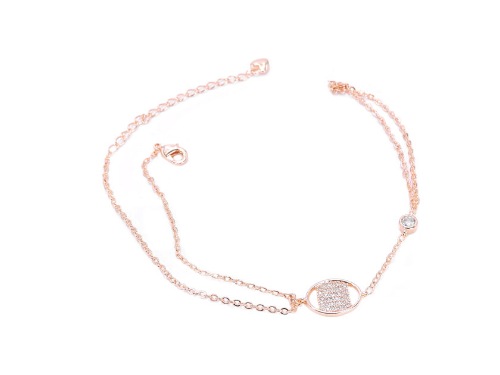 PULSERA CHAPA CRYSTIME