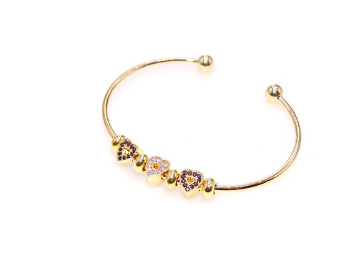 BRAZALETE CHAPA CRYSTIME