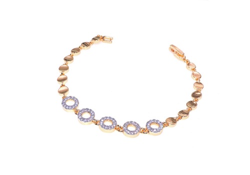 PULSERA CHAPA CRYSTIME