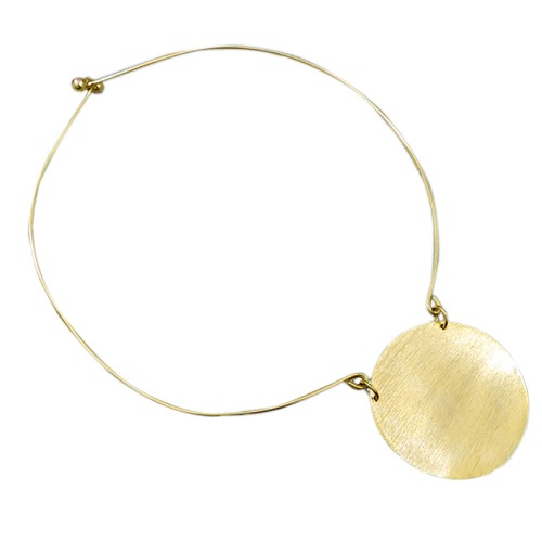 GARGANTILLA CHAPA GOLDEN CASTING