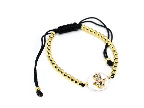 PULSERA CHAPA PEARLTIME