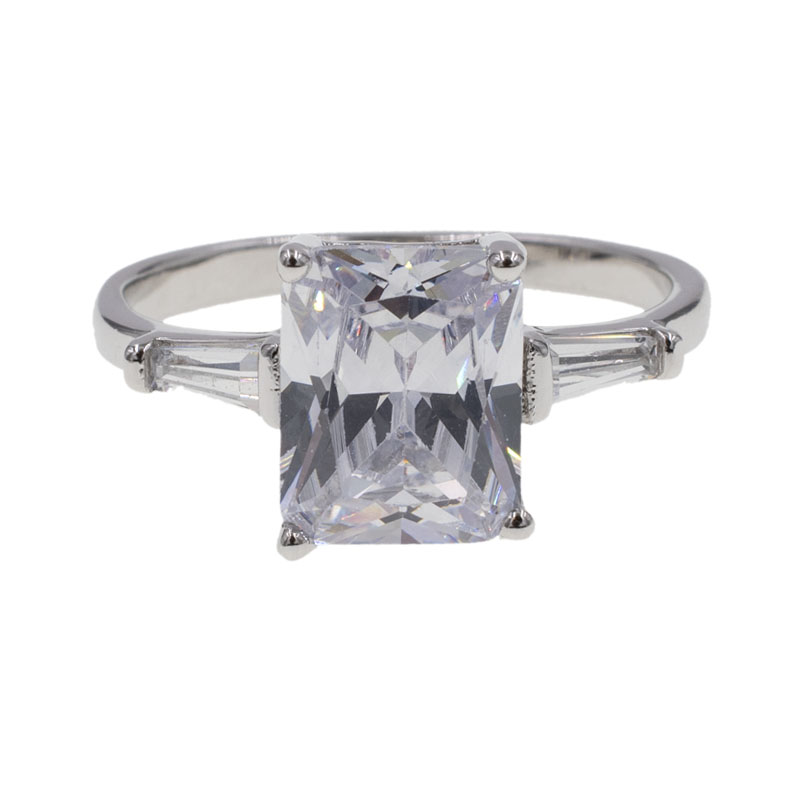 ANILLO  RODIO CRYSTIME