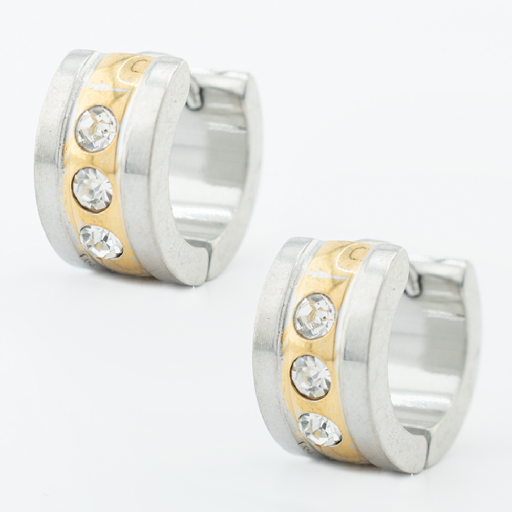 HUGGIE ACERO INOXIDABLE GOLDEN STEEL