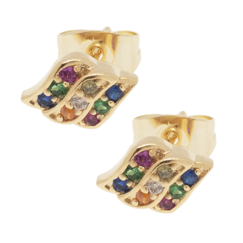 BROQUEL CHAPA GOLDEN RAINBOW