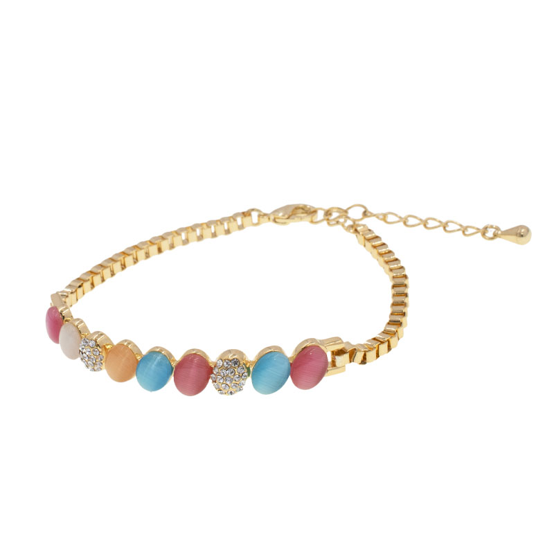 PULSERA CHAPA GOLDEN EYE