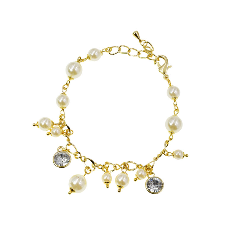 PULSERA CHAPA PEARLTIME