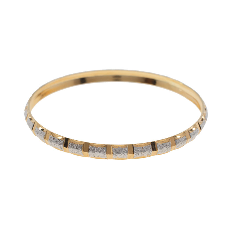 BRAZALETE BITONO GOLDEN CASTING