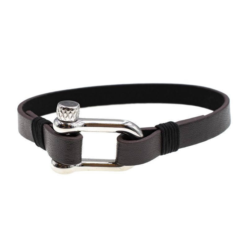 PULSERA MEN GOLDEN LEATHERS