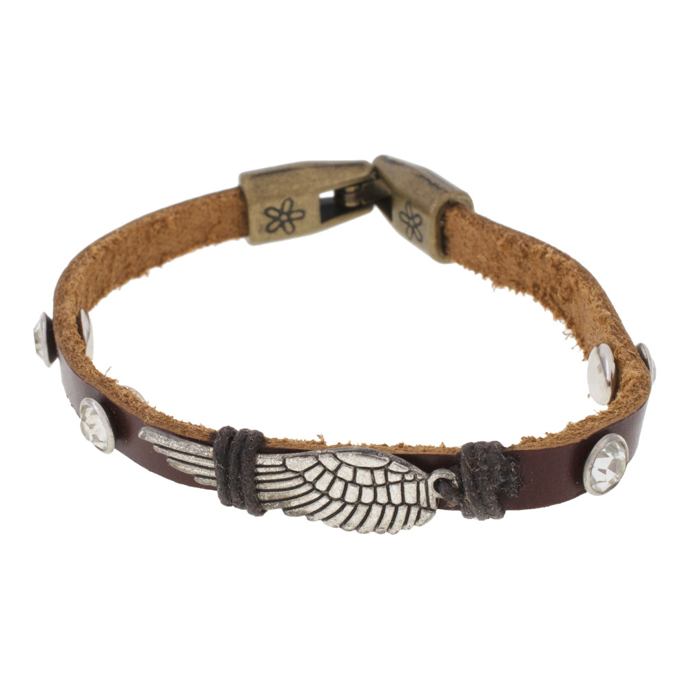 PULSERA MEN GOLDEN LEATHERS