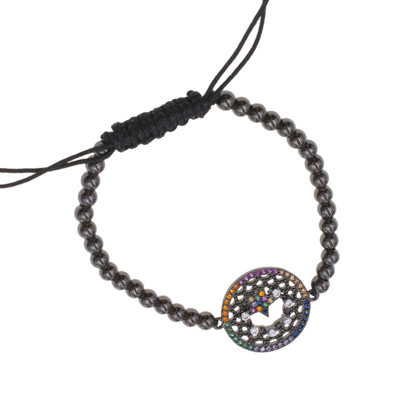 PULSERA RODIO SILVER RAINBOW