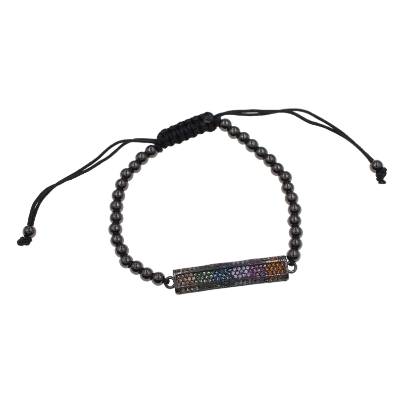 PULSERA RODIO GOLDEN RAINBOW