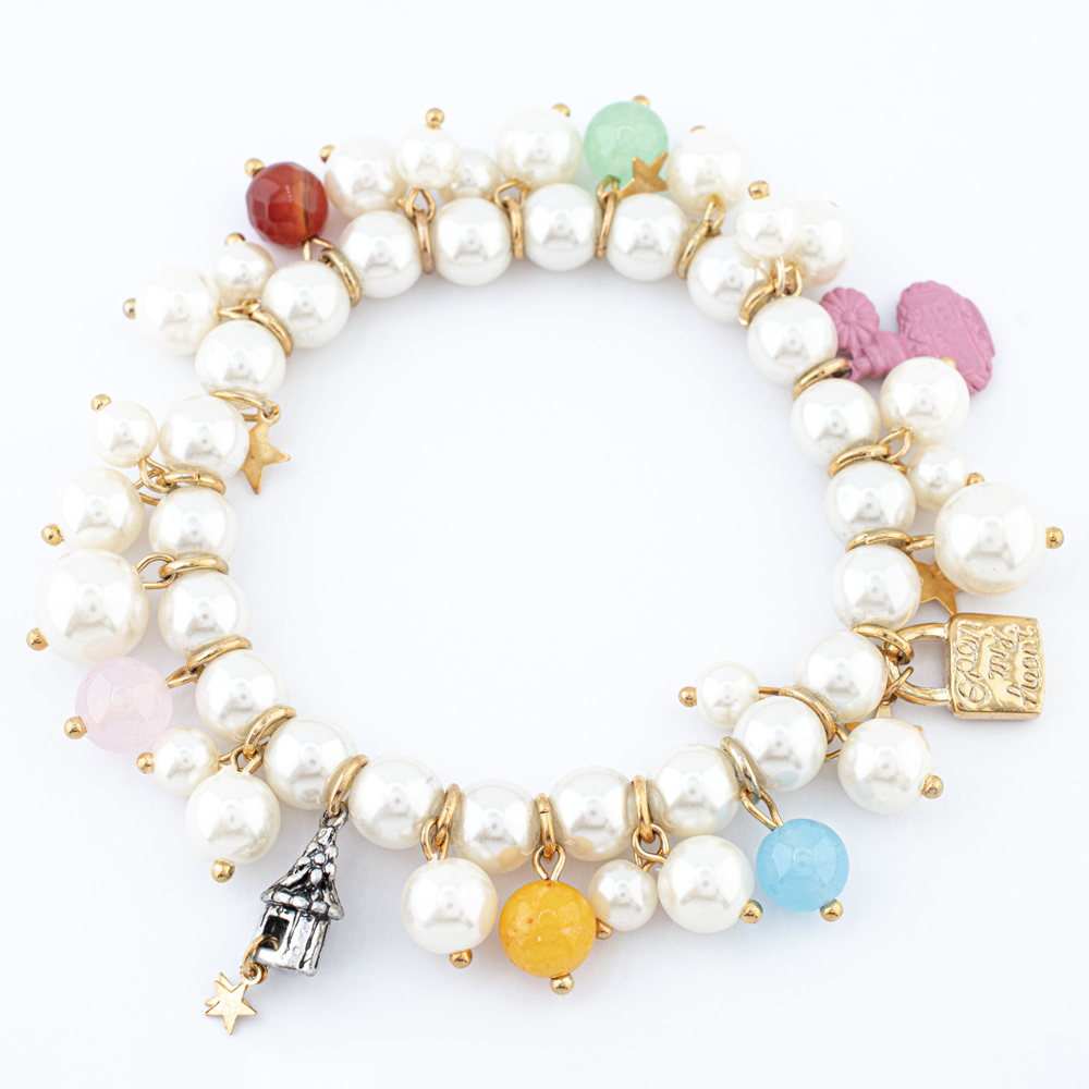PULSERA CHAPA PEARLTIME