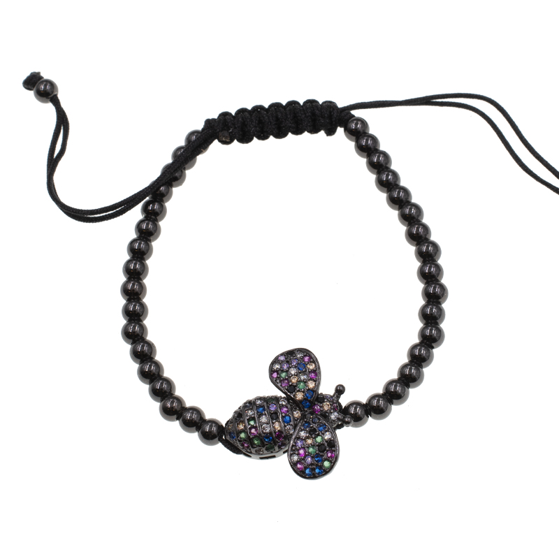 PULSERA RODIO SILVER RAINBOW