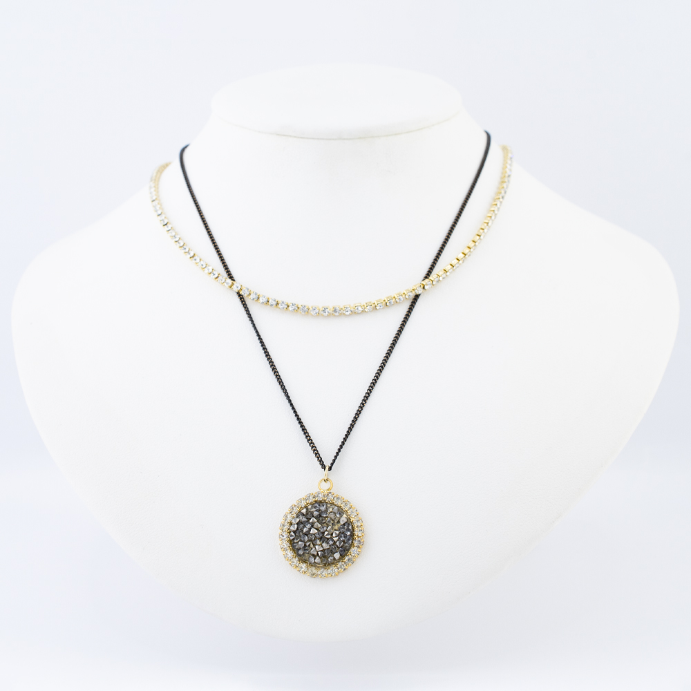 COLLAR CHAPA CRYSTIME